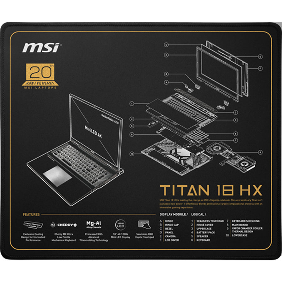 MSI Mouse Pad 20th