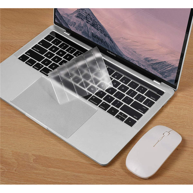 MacBook Pro (2016-2019) Keyboard Cover Protective Film - Apple 13" TPU 0.1mm Thickness, For Models: A1706 A1989 A2159 with Touch Bar, (Film Cover The Touch Bar Area)