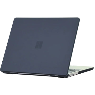 Matte Rubberized Hard Shell Case Cover for Surface Laptop 3 / 4 / 5 13.5" (2019-2022) - Matte Black