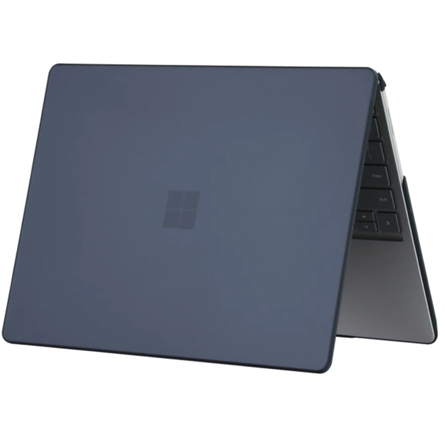 Matte Rubberized Hard Shell Case Cover for Surface Laptop 3 / 4 / 5 13.5" (2019-2022) - Matte Black