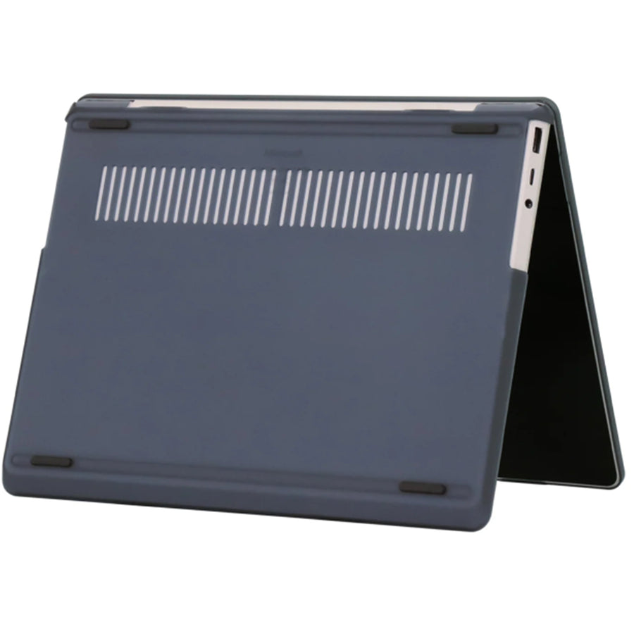 Matte Rubberized Hard Shell Case Cover for Surface Laptop 3 / 4 / 5 13.5" (2019-2022) - Matte Black