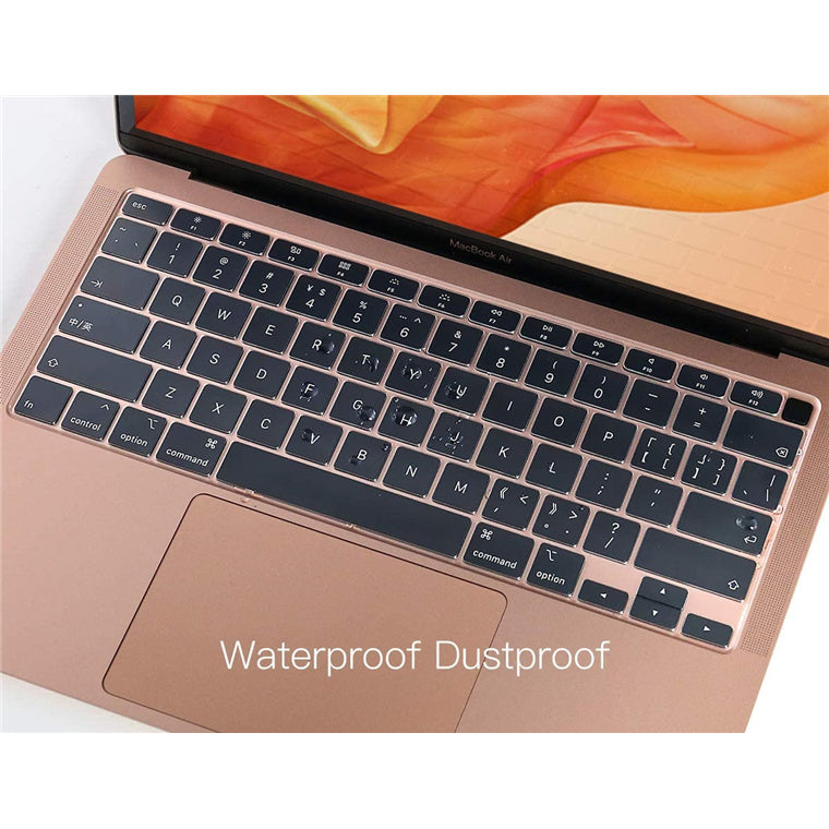 Ultra Thin Keyboard Cover Protector - Apple 13" Macbook Air with M1 Chip (2020-2021) For Models: A2179 A2337, TPU 0.1mm Thickness