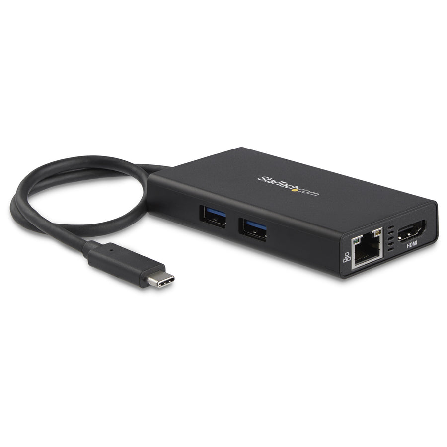 StarTech.com   USB-C Multiport Adapter - USB-C Travel Docking Station with 4K HDMI