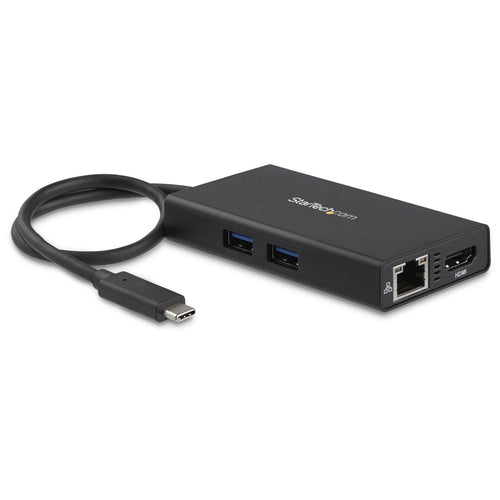 StarTech.com USB-C Multiport-Adapter – USB-C-Reisedockingstation mit 4K HDMI