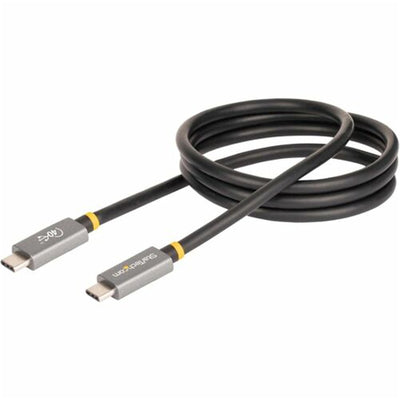 StarTech.com CC1M-40G-USB-CABLE - 3ft USB4 Cable USB-IF Certified USB-C