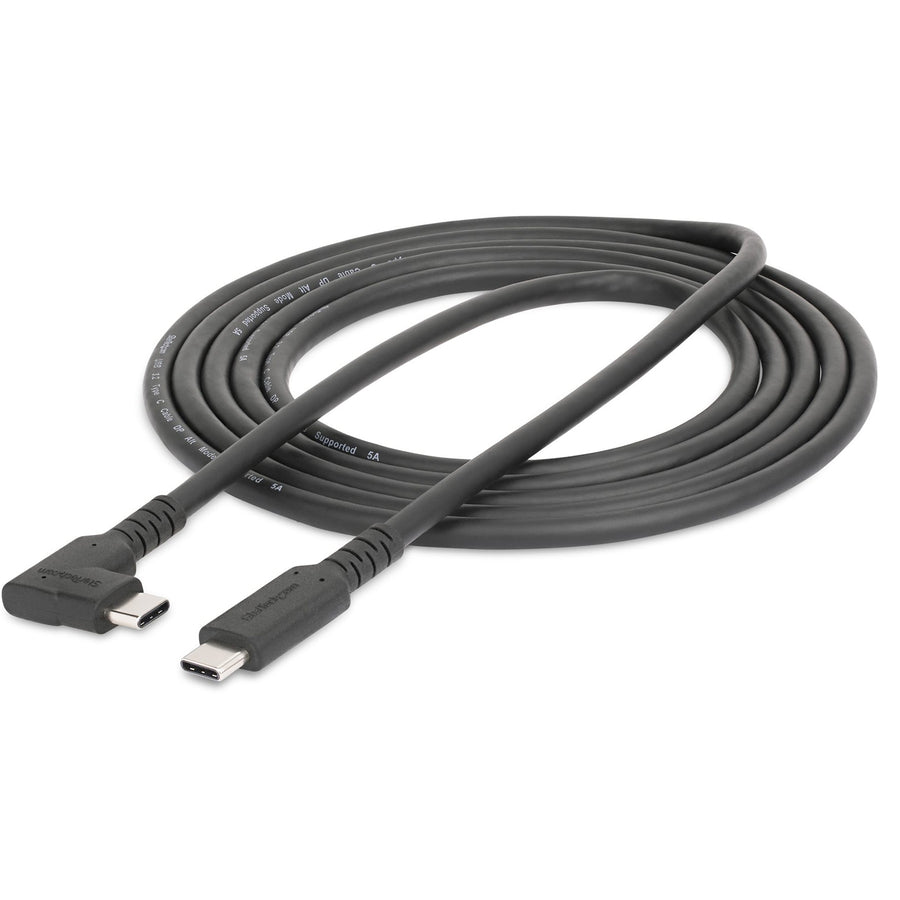 StarTech.com RUSB315CC2MBR USB 3.1 Gen 2 – 10 Gbit/s – 60 W USB-C Kabel – 2 m – Schwarz