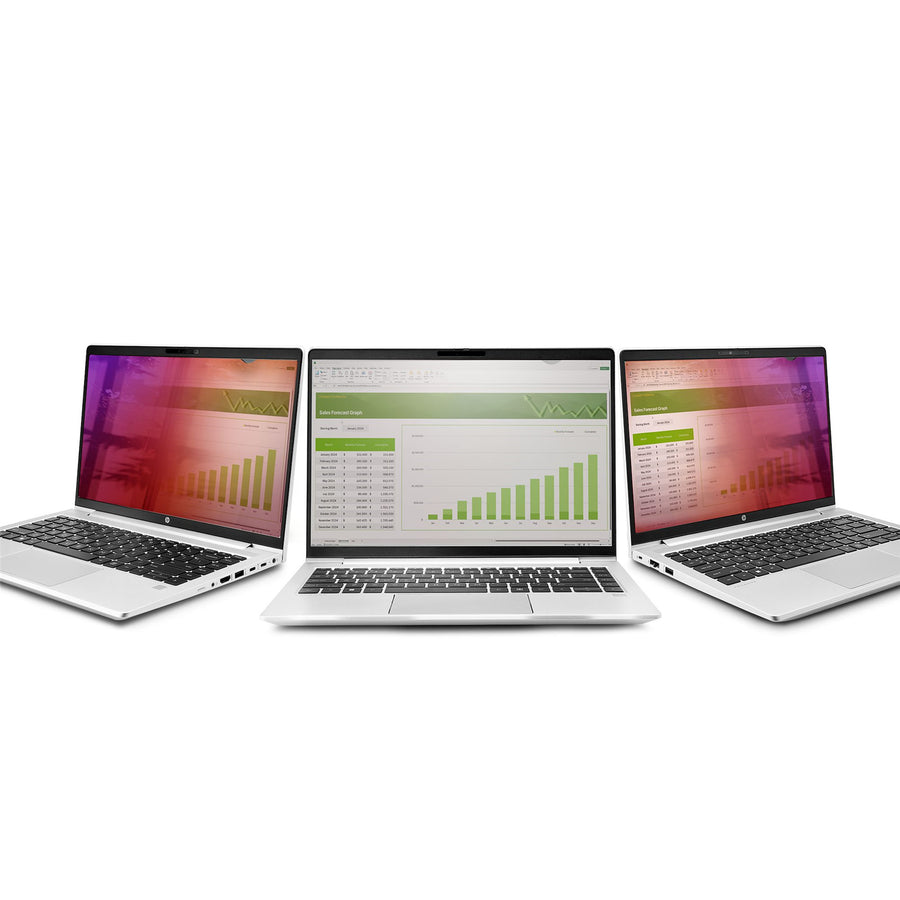 StarTech.com 14-inch 16:9 Laptop Privacy Screen Reversible Gold Filter w/Enhanced Privacy, Computer Security Filter, Removable Screen Protector/Shield, +/- 30 Deg.