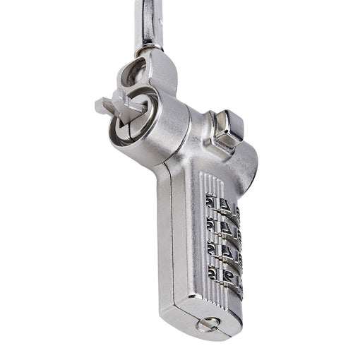 StarTech.com UNIVCS25-LAPTOP-LOCK 25-Pack Laptop Lock - 6.6ft (2m) Cable - Serialized Combo Security Cable For Notebook, Compatible w/Noble Wedge/Nano/K-Slot