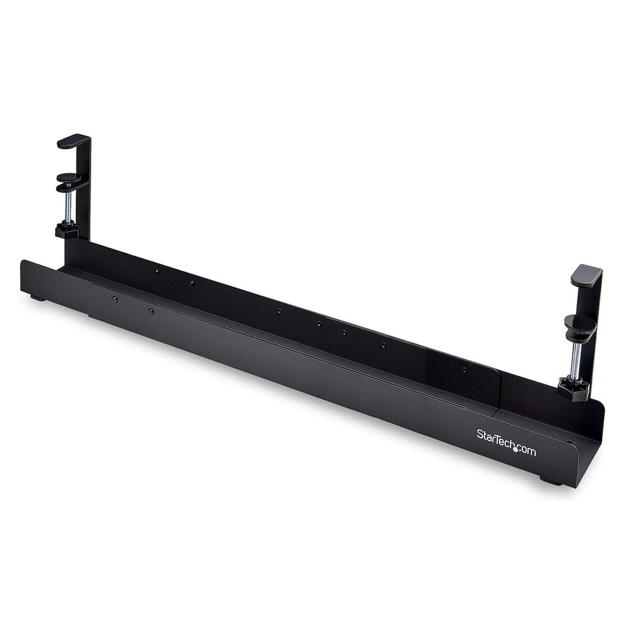Under Desk Cable Management Tray Black
