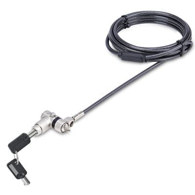 StarTech.com UNIVKMKO-LAPTOP-LOCK - 3-in-1 Laptop Lock 2m Security Cable