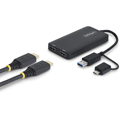 StarTech.com USB TO DUAL HDMI ADAPTER 4K30HZ + 1080P
