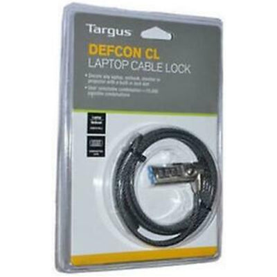 Targus PA410AU Defcon Combination Lock Up To 10 000 Possible Usersettable