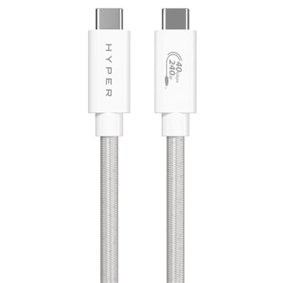 Targus HD6500WHGL HyperDrive USB4 Performance Cable-White