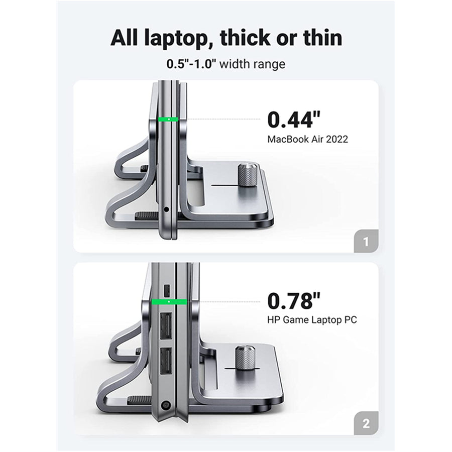 UG-20471 - UGREEN Vertical Laptop Stand for Apple Macbook and Laptop