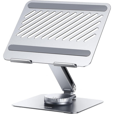 UG-90849 - UGREEN Laptop Stand for Desk Adjustable 360 Rotating Base Compatible with MacBook Pro Air Stand, Lenovo Ideapad 3, Dell Chromebook, HP Notebook up to 17.3 Inch