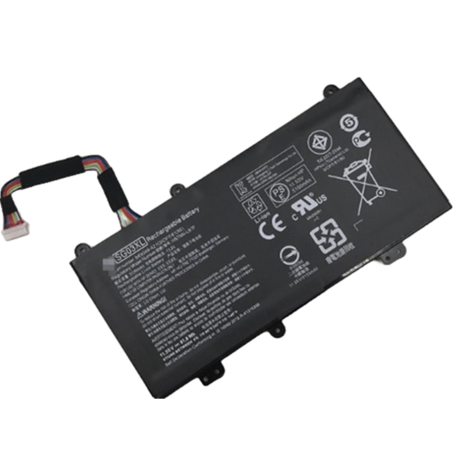 Laptop Compatible Battery for HP Envy 17-U108CA 17-U000 11.1V 5100mAh 57Wh 3-cell PN: SG03XL 849315-850 849049-421 /6 Months Warranty