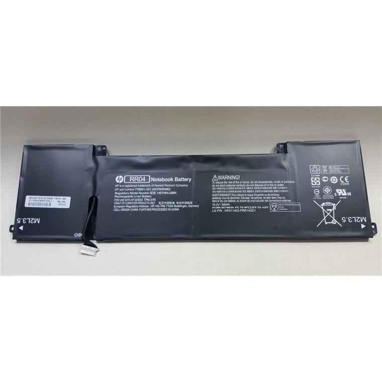 Laptop Battery For HP OMEN 15 15-5001NA 5010TX 15.2V 58Wh 3720mAh PN: RR04XL RR04 778951-421 Compatible Model: HP OMEN 15-5014TX 15-5016TX / 6 Months Warranty