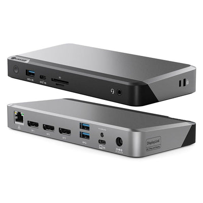 Alogic DX3  USB-C Triple 4K Docking Station with 100W Power Delivery
