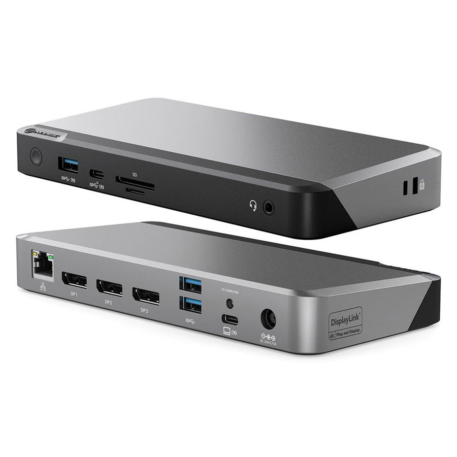 Alogic DX3  USB-C Triple 4K Docking Station with 100W Power Delivery