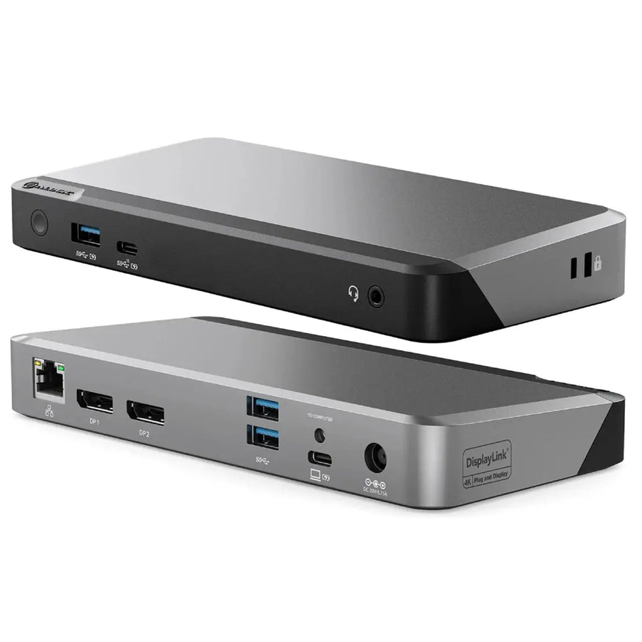 ALOGIC DUPRDX2-WW - UNIVERSAL DUAL 4K DOCKING STATION W 65W