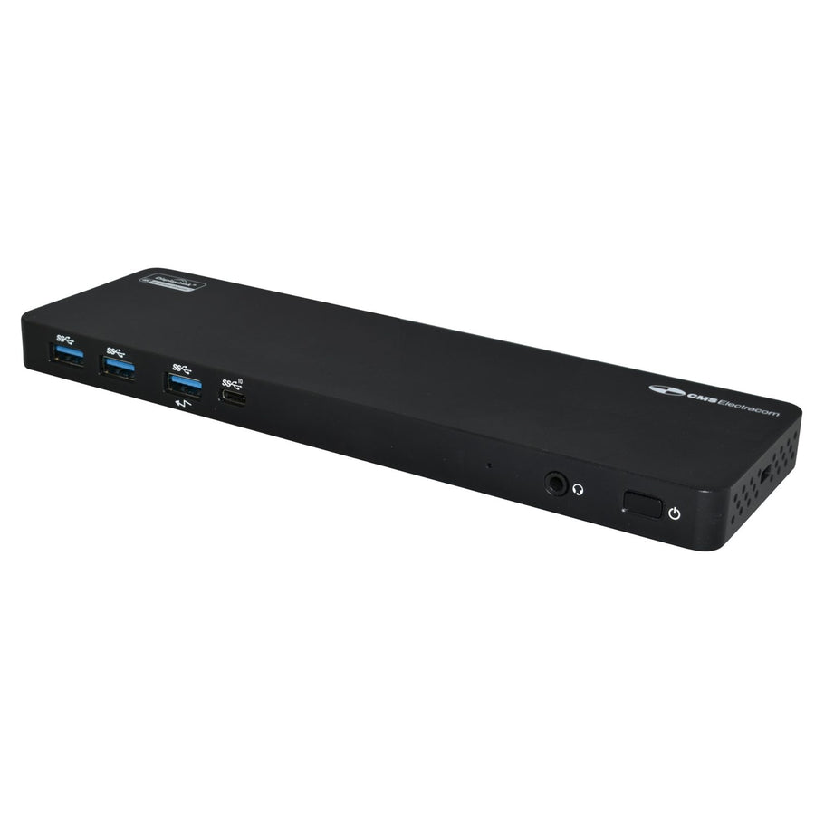 CMS Electracom  THD-100  USB-C Dual 4K DisplayLink Dock Station