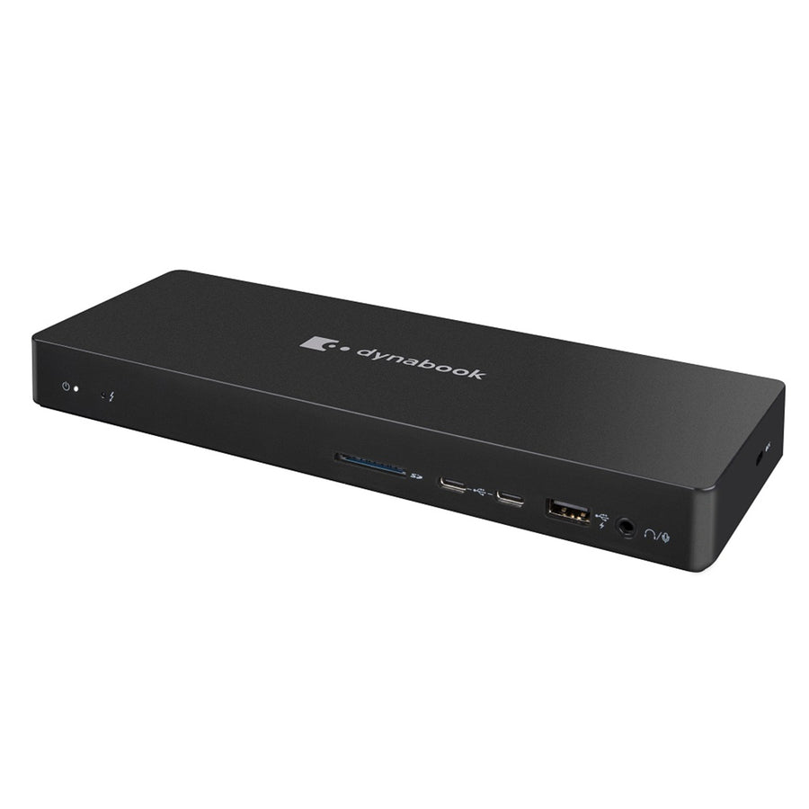 DYNABOOK THUNDERBOLT 4 DOCK, 90W CHARGE, HDMI(2), DP(2), USB-C, UP TO QUAD 4K, 1GBE, 3Y