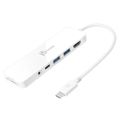 J5create   USB-C Multi-Port Mini Hub with 60W Power Delivery