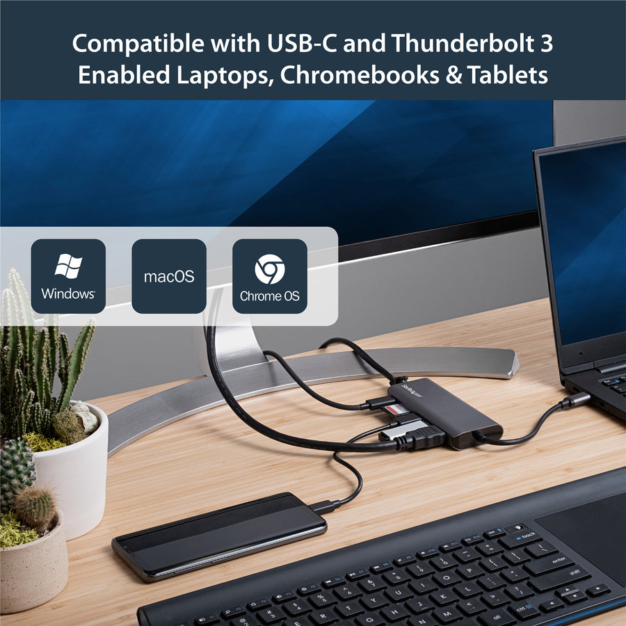 StarTech.com   USB-C Single 4K Mobile Dock with 60W Power Delivery