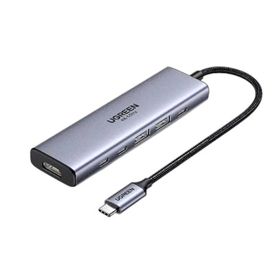UG-35999 - Ugreen 6 In 1 HDMI+2xUSB-A 3.2 2xUSB-C 3.2 PD