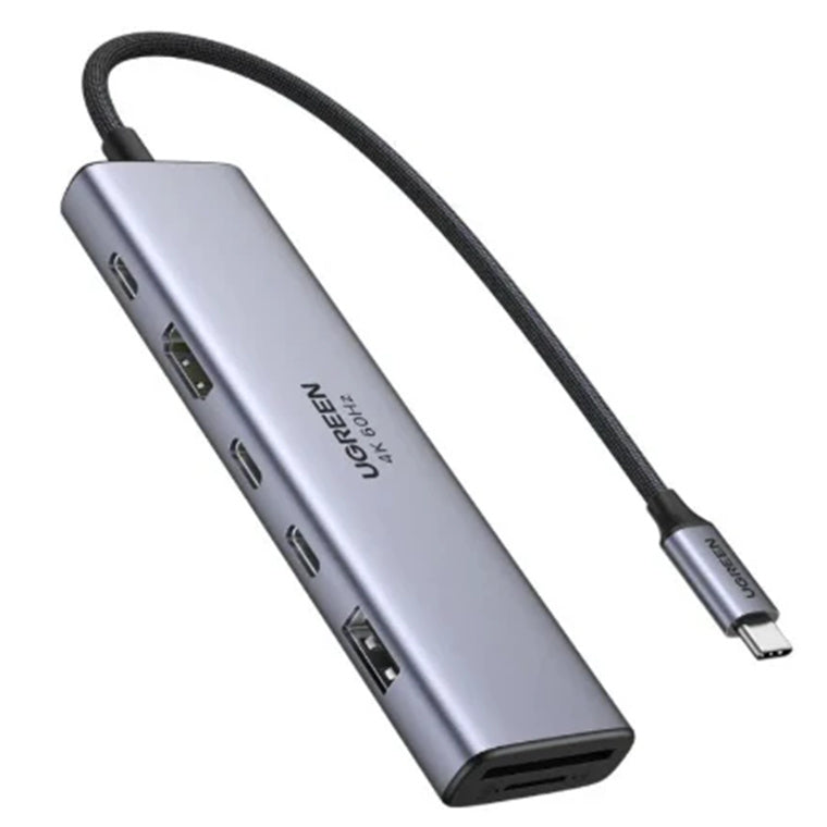 Ugreen 7-in-1 HDMI 2xUSB-C 3.2 1xUSB-A 3.2 SD TF PD