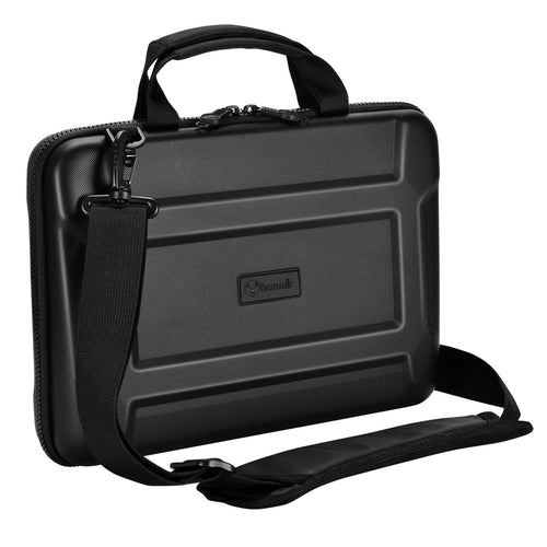Bonelk Long-Life Armour Attache Carry Case for 13"-14" Laptops - Black