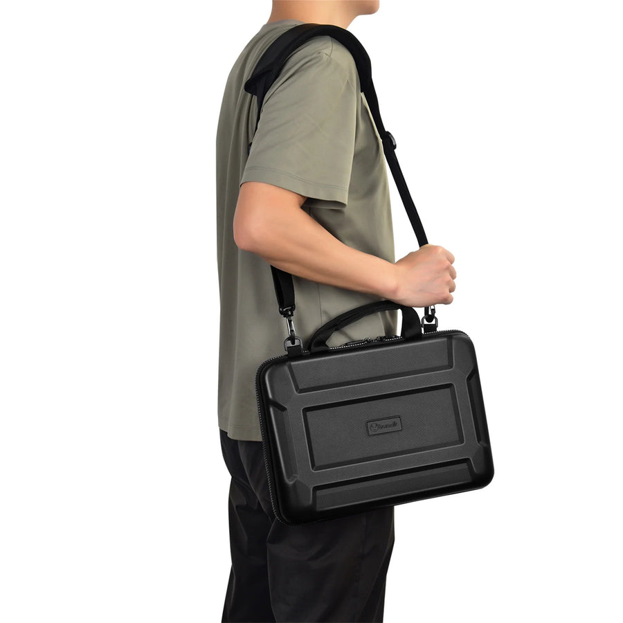 Bonelk Long-Life Armour Attache Carry Case for 13"-14" Laptops - Black
