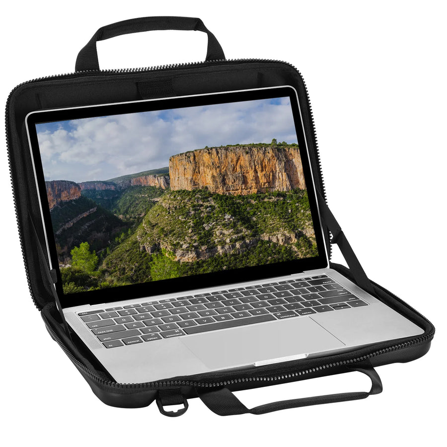 Bonelk Long-Life Armour Attache Carry Case for 13"-14" Laptops - Black