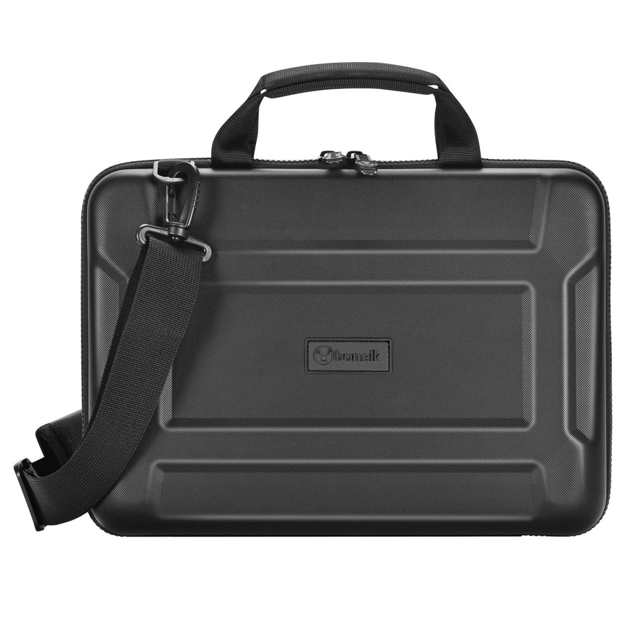Bonelk Long-Life Armour Attache Carry Case for 13"-14" Laptops - Black