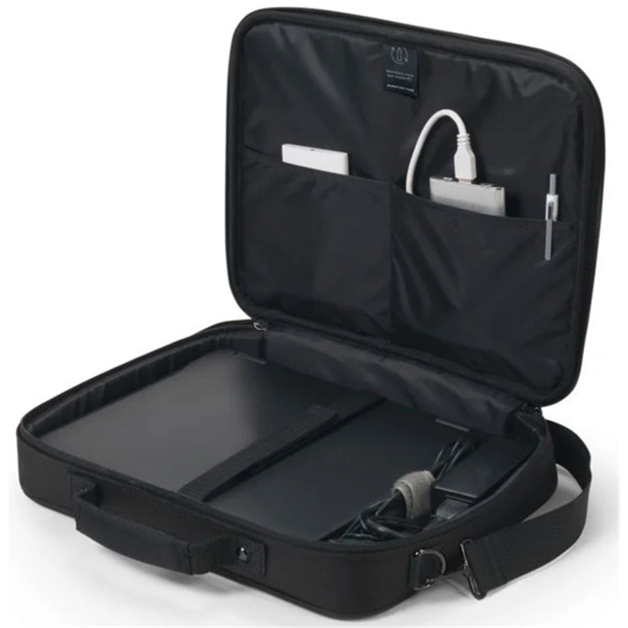 Dicota Eco Multi BASE   Clamshell Carry Bag for 15.6" Laptops - Black