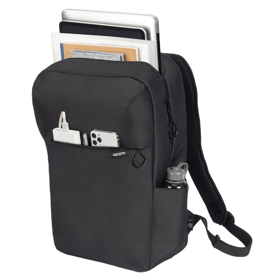 Dicota Rucksack Commuter Laptop Backpack for 13"-16" Notebook - Black - 16L