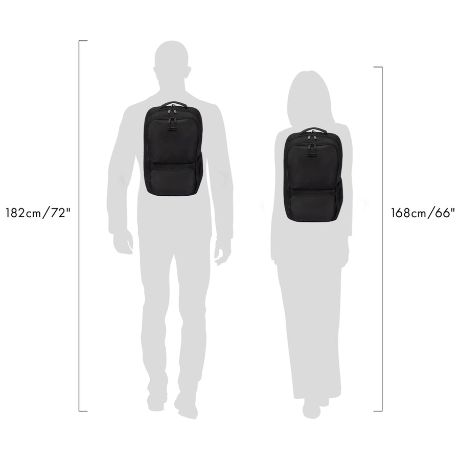 Dicota Rucksack COMPANION Laptop Backpack for 13"-16" Notebook - Black - 17L
