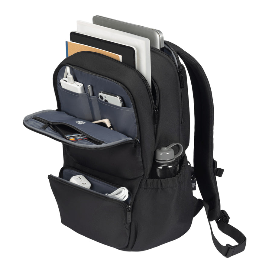 Dicota Rucksack COMPANION Laptop Backpack for 13"-16" Notebook - Black - 17L