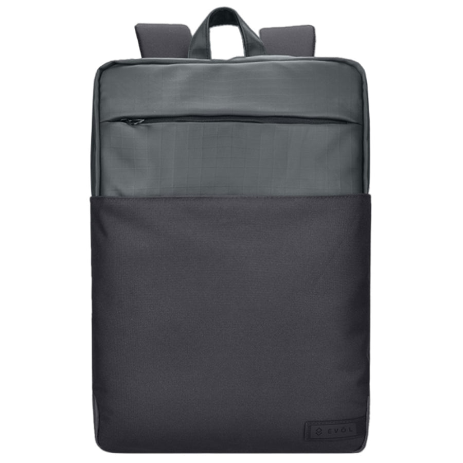 EV013 - Evol Byron 15.6" - 16" Water Resistant Laptop Backpack Black