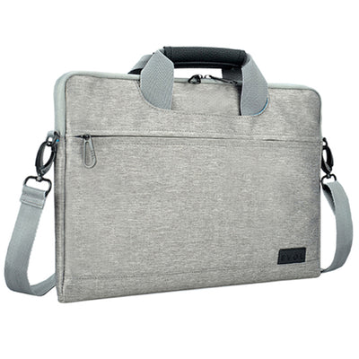 EV030 - Evol Allure 13.3" - 14.1" Nylon Laptop Briefcase Silver