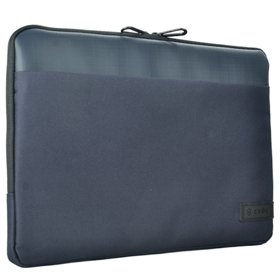 EV036 - Evol Byron 13.3" - 14.1" Wasserabweisende Laptophülle Marineblau