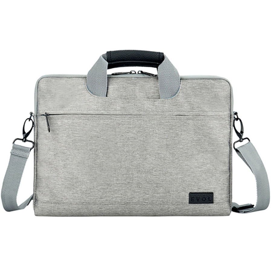 EV050 - Evol Allure 15.6" - 16" Nylon Laptop Briefcase Silver
