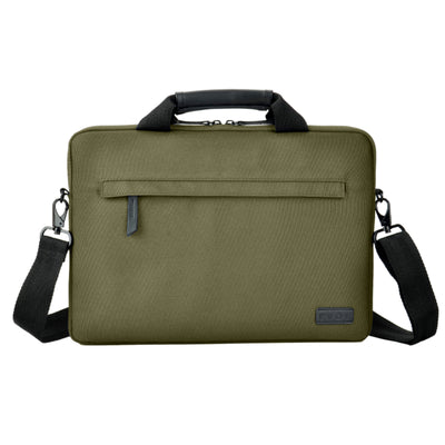 Evol Generation Earth 13.3"-14.1" Laptop Slim Line Briefcase – Olive