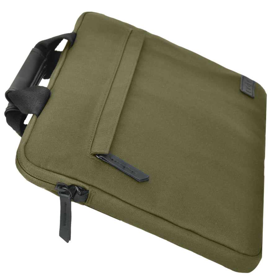 Evol Generation Earth 13.3"-14.1" Laptop Slim Line Briefcase – Olive