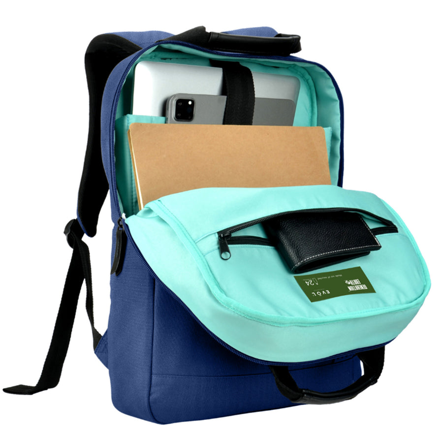 Evol EVR084 - Generation Earth 15.6"-16" Laptop Backpack – Navy