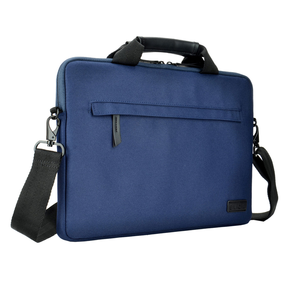 Evol EVR087 - Generation Earth 13.3"-14.1" Laptop Slim Line Briefcase – Navy