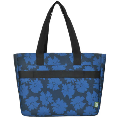 Evol EVR152 - Generation Earth Artisan Recycled Tote Bag – Blue Flower