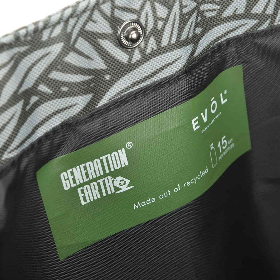 Evol EVR147 - Generation Earth Artisan Recycled Tote Bag – Leaves