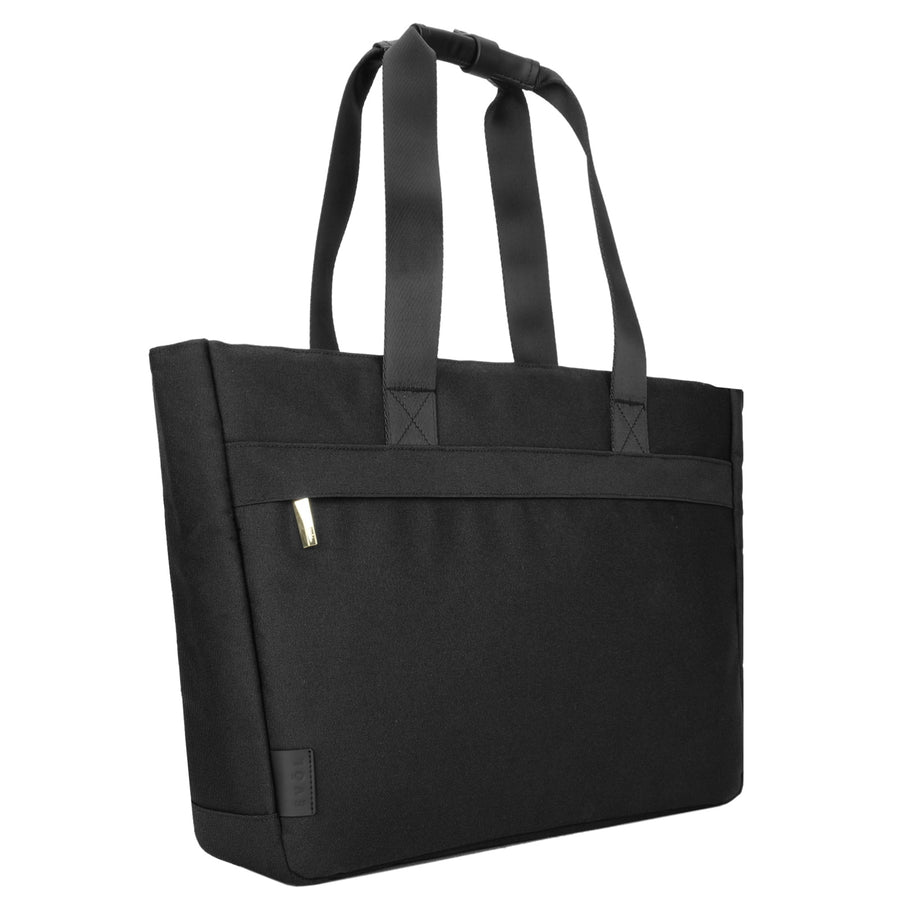 Evol EVR104 - Generation Earth Berlin Recycled 13.3"-14.1" Tote Bag – Black