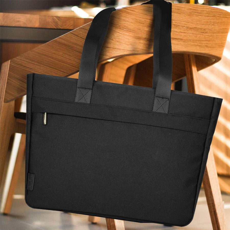 Evol EVR104 - Generation Earth Berlin Recycled 13.3"-14.1" Tote Bag – Black